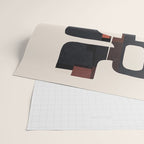 Modern Abstract Shapes 103 Wrapping Paper Gallery Image 2