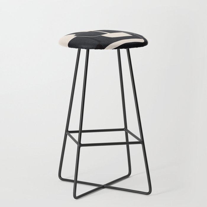 Modern Abstract Shapes 103 Stool Gallery Image 1