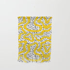 Wavy retro psychedelic pattern Wall Hanging Gallery Image 1