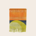 sun & moon abstract geometric shapes Wall Hanging Gallery Image 1