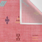 Cactus Silk Pattern in Pink Wall Tapestry Gallery Image 3