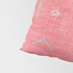Cactus Silk Pattern in Pink Pillow Sham Gallery Image 4