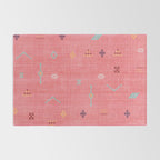 Cactus Silk Pattern in Pink Rug Gallery Image 2