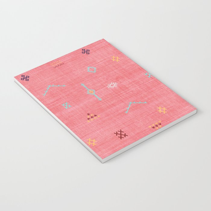 Cactus Silk Pattern in Pink Notebook Gallery Image 3