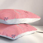 Cactus Silk Pattern in Pink Pillow Sham Gallery Image 3
