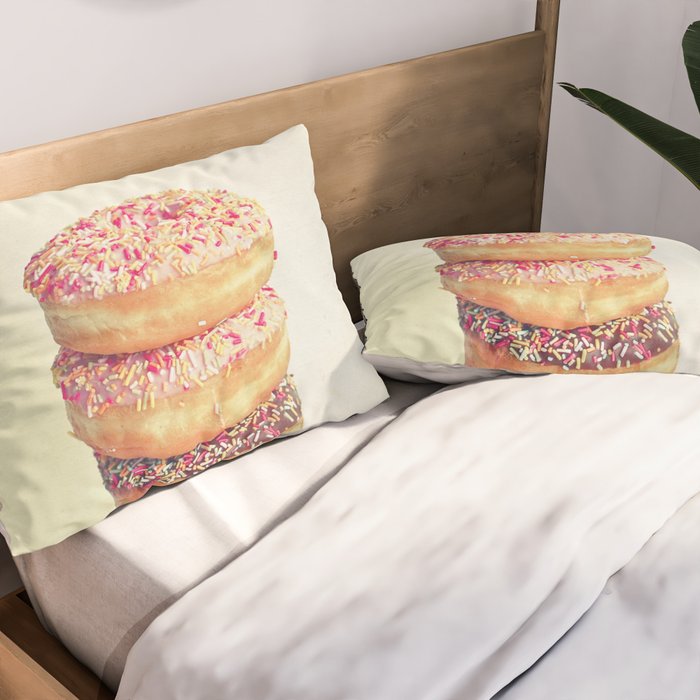 Stack of Donuts Pillow Sham Gallery Image 2
