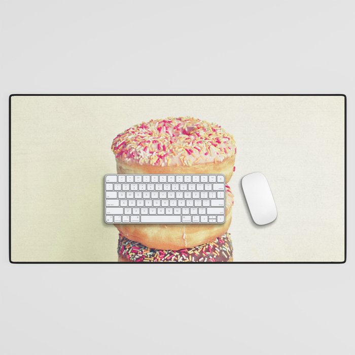 Stack of Donuts Desk Mat Gallery Image 1