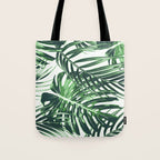 Tropical Leaves 4 Tote Bag Gallery Image 1