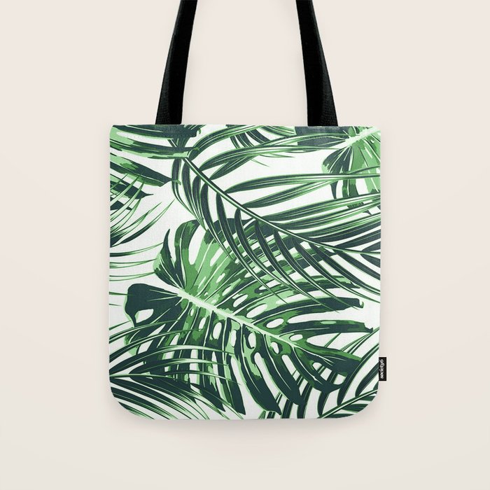 Tropical Leaves 4 Tote Bag Gallery Image 1