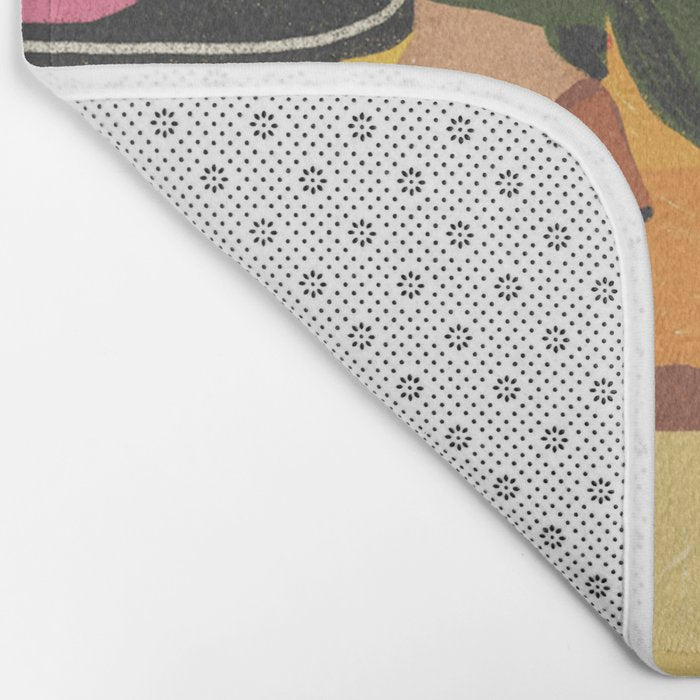 70s babe Bath Mat Gallery Image 2