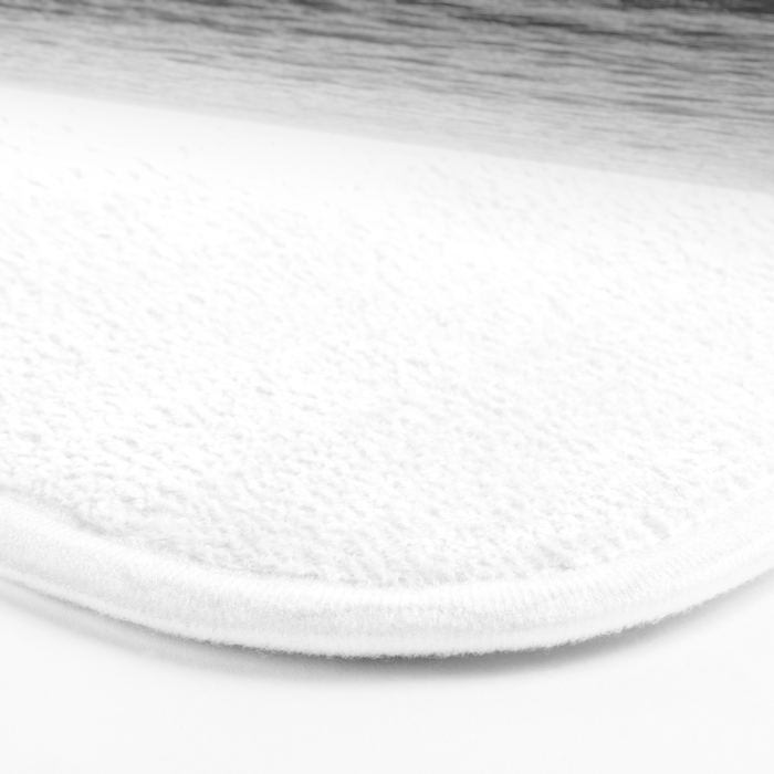 ocean horizon black and white landscape photography Bath Mat Gallery Image 3