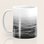 ocean horizon black and white landscape photography Coffee Mug Gallery Image 3