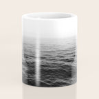 ocean horizon black and white landscape photography Coffee Mug Gallery Image 4