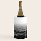 ocean horizon black and white landscape photography Wine Chiller Gallery Image 2