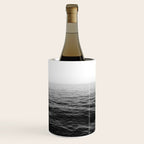 ocean horizon black and white landscape photography Wine Chiller Gallery Image 1