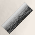 ocean horizon black and white landscape photography Yoga Mat Gallery Image 1
