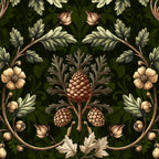 William Morris Woodland Nostalgia Emerald Green Coffee Mug Gallery Image 2