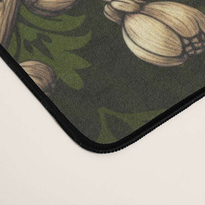 William Morris Woodland Nostalgia Emerald Green Desk Mat Gallery Image 4