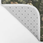 William Morris Woodland Nostalgia Emerald Green Bath Mat Gallery Image 2