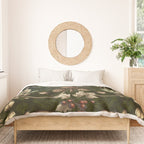 William Morris Woodland Nostalgia Emerald Green Duvet Cover Gallery Image 3
