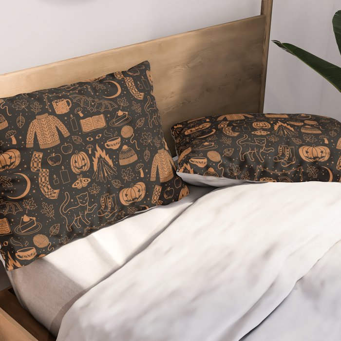 Autumn Nights: Halloween Pillow Sham Gallery Image 2