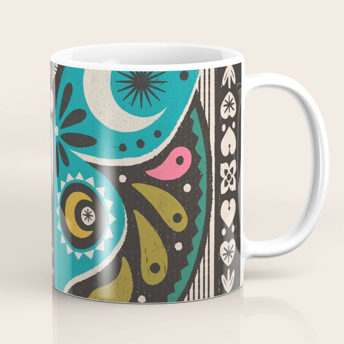 Luna Moth - Black Coffee Mug Gallery Image 1
