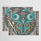 Luna Moth - Black Placemat Gallery Image 1
