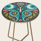 Luna Moth - Black Side Table Gallery Image 2