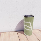 abstract minimal 57 Green Travel Mug Gallery Image 4