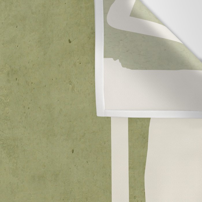 abstract minimal 57 Green Wall Tapestry Gallery Image 3