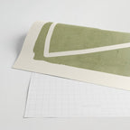 abstract minimal 57 Green Wrapping Paper Gallery Image 2