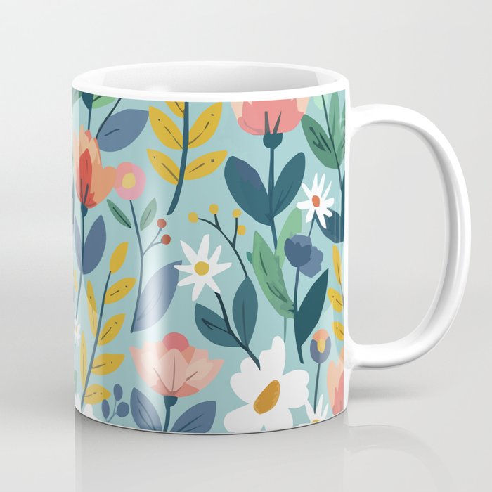 Whimsy Floral Infusion Coffee Mug Gallery Image 1
