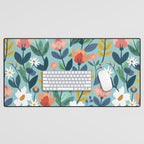 Whimsy Floral Infusion Desk Mat Gallery Image 1