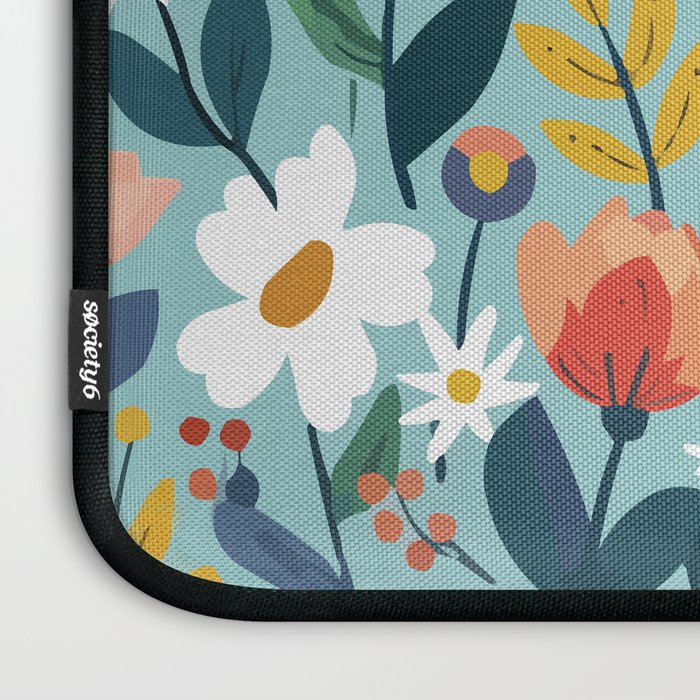 Whimsy Floral Infusion Laptop Sleeve Gallery Image 3