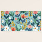 Whimsy Floral Infusion Desk Mat Gallery Image 3