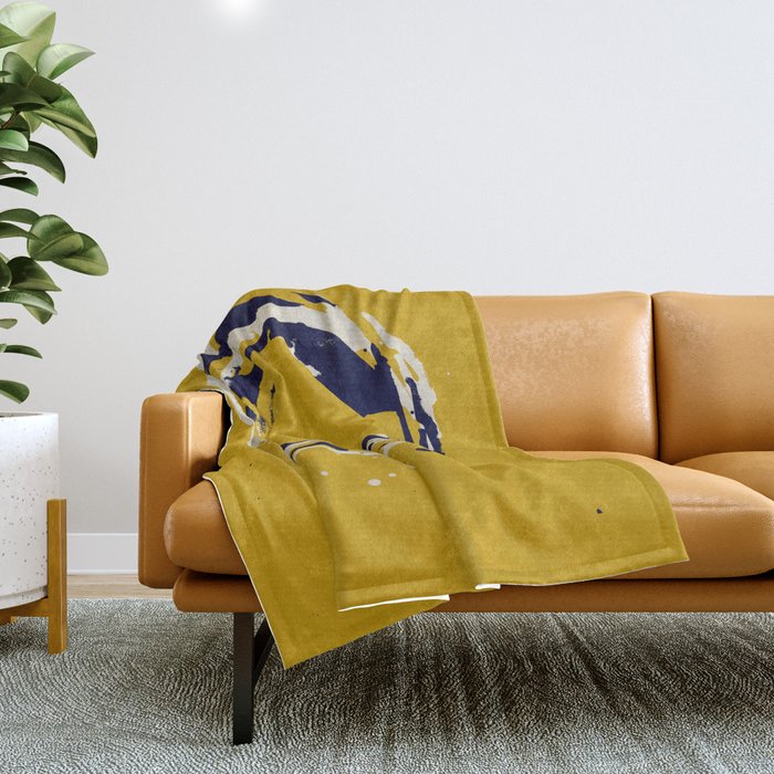 expectant iteration momentum Throw Blanket Gallery Image 1