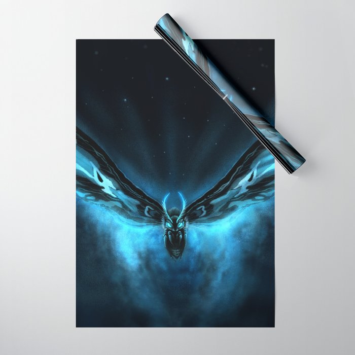 Queen of Monster - Mothra Wrapping Paper Gallery Image 1