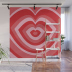 Hypnotic Cherry Lips Wall Mural Gallery Image 1