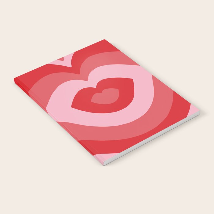 Hypnotic Cherry Lips Notebook Gallery Image 2