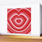 Hypnotic Cherry Lips Wall Mural Gallery Image 2
