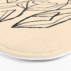 Linear Tulips Bath Mat Gallery Image 3
