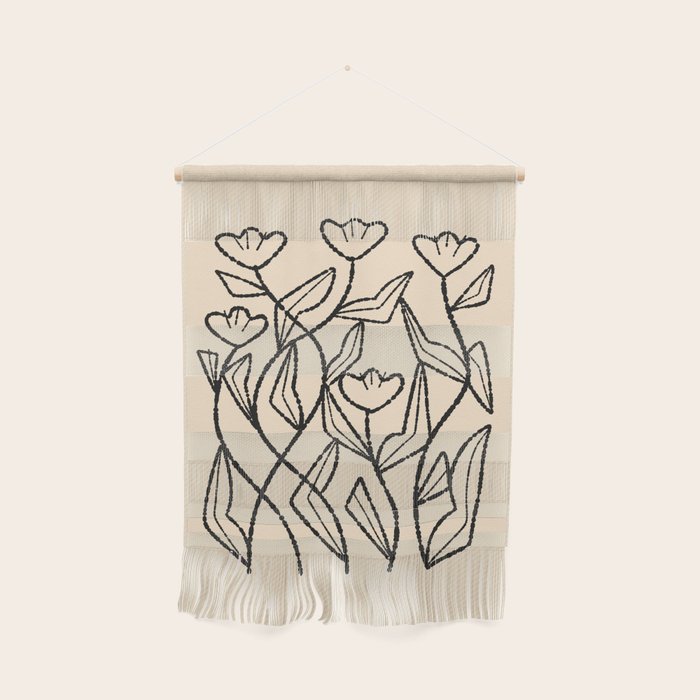 Linear Tulips Wall Hanging Gallery Image 1