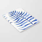 Navy Palm Leaf Notebook Gallery Image 2