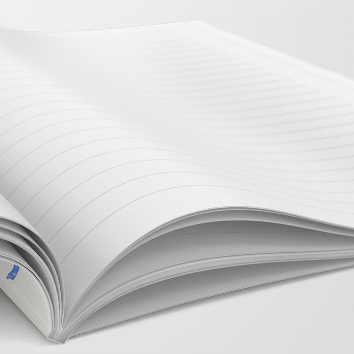 Navy Palm Leaf Notebook Gallery Image 2
