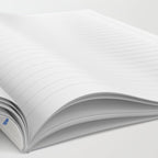Navy Palm Leaf Notebook Gallery Image 2