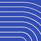 Minimal Arch XXI Bright Blue Modern Geometric Lines Coffee Mug Gallery Image 2