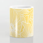 Sunshine Yellow Poppies Coffee Mug Gallery Image 4