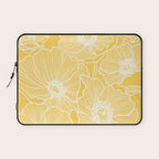 Sunshine Yellow Poppies Laptop Sleeve Gallery Image 1