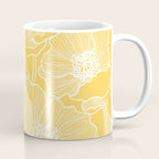 Sunshine Yellow Poppies Coffee Mug Gallery Image 1