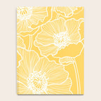 Sunshine Yellow Poppies Notebook Gallery Image 4